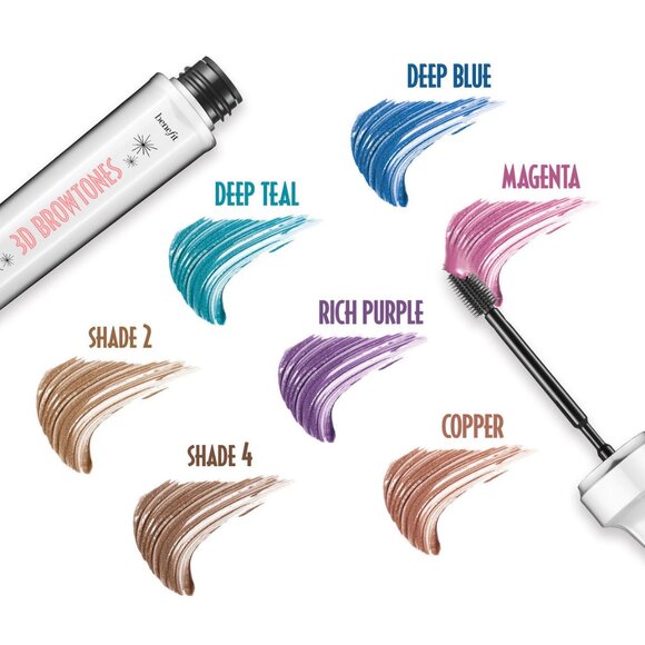 2/$20 Benefit Cosmetics: 3D Browtones Brow Highlights mini bundle - shade 4 - Picture 14 of 15